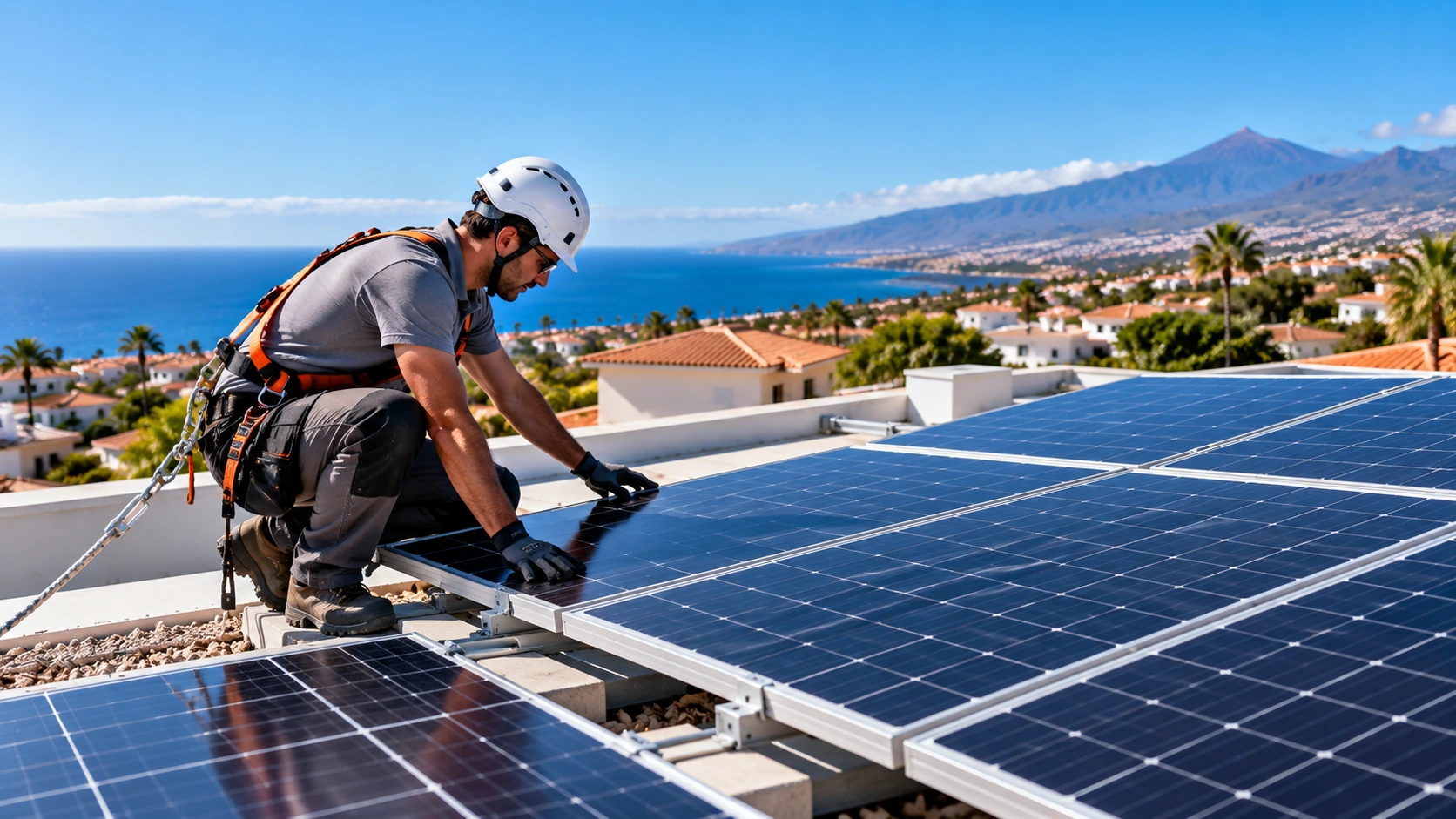 Instalación de placas solares para autoconsumo en Tenerife
